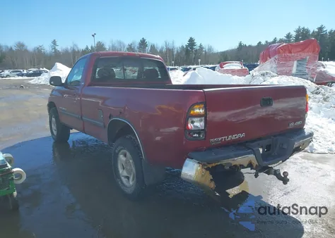 2000 Toyota Tundra Sr5 V8 из США, поврежденный, VIN 5TBKT4417YS035825